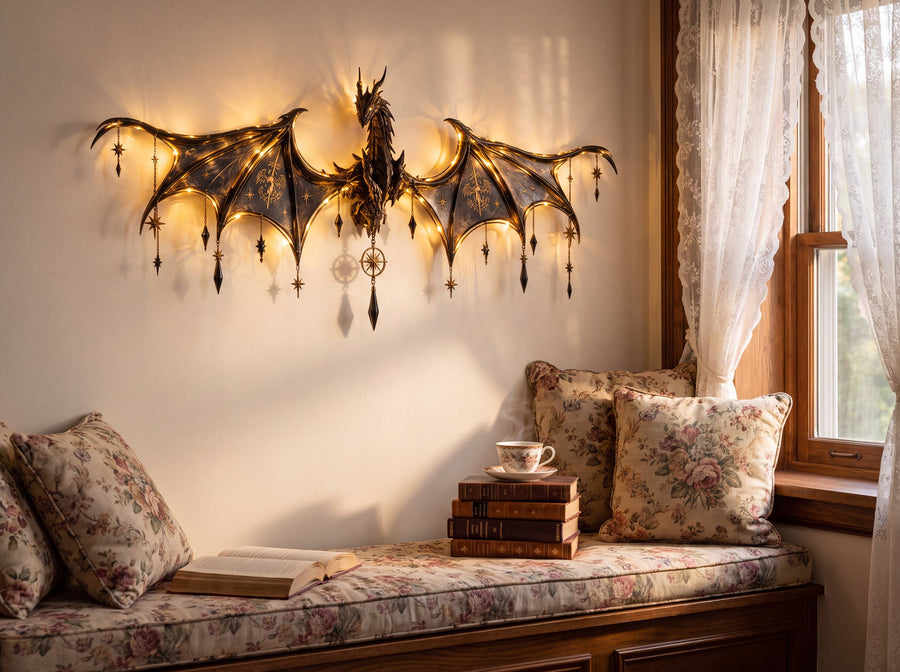 Fourth Wing wall light in a cozy room